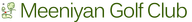 Meeniyan Golf Club logo